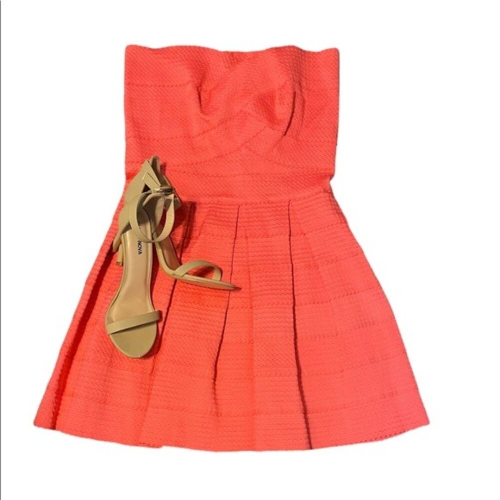 Finesse pink strapless dress